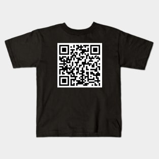 Meme Scan Me QR Code meme Kids T-Shirt